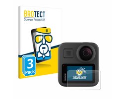 Screenprotector 3 Stuks voor GoPro Max Beschermglas transparant