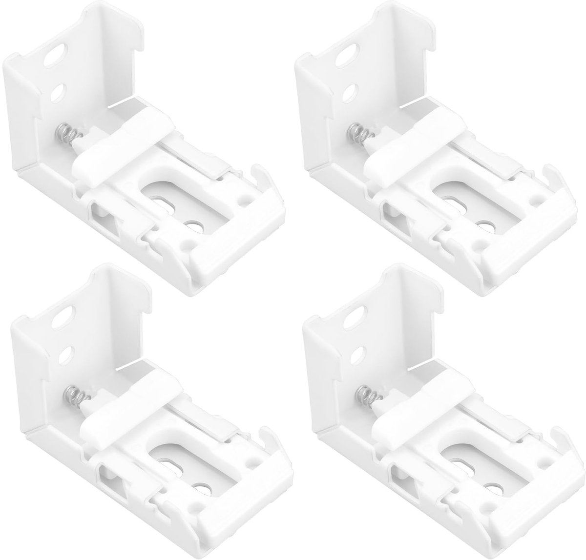 Montagebeugels voor Vouwgordijnen - Duurzaam en Eenvoudig te Installeren - 45x28x25mm
