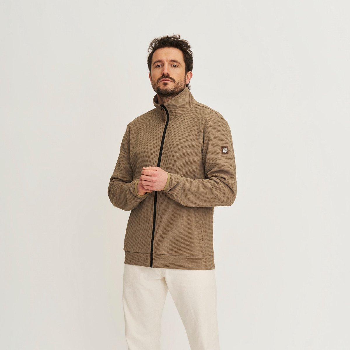 Travelin’ Pavo Heren Outdoorvest Lichtbruin
