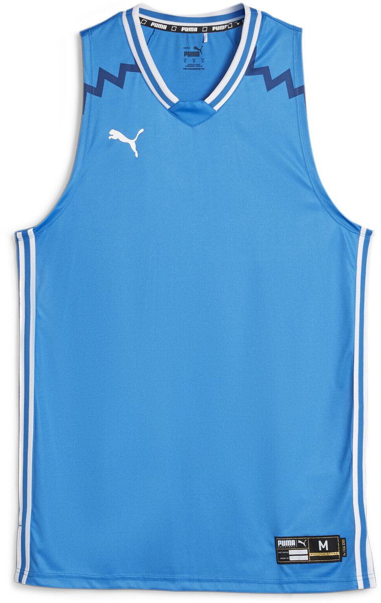 Koszulka Puma Hoops team game Blauw