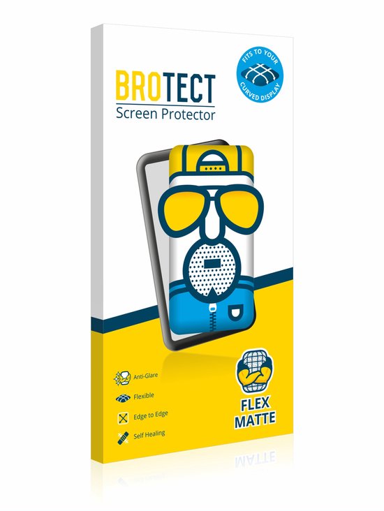 BROTECT - Protection d'écran pour Samsung Galaxy Z Fold 3 5G (Écran intérieur) - Film de protection mat couverture complète (2 pièces)