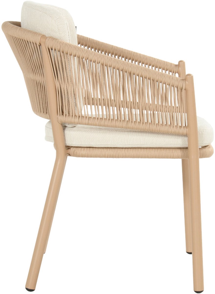 Hartman chaise de jardin dining Altea - Cappuccino