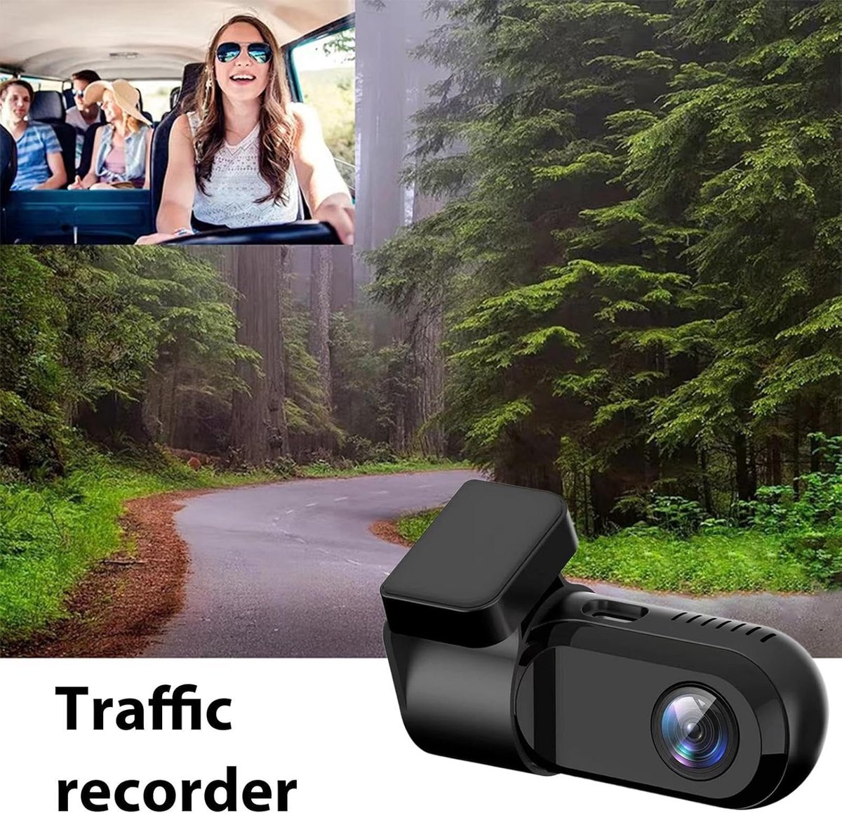 Autodashcam, autorecorder | mediaspeler/recorder – dashcam Geschikt voor voertuigen, waterdichte parkeermonitor, opnamefunctie – foto 6