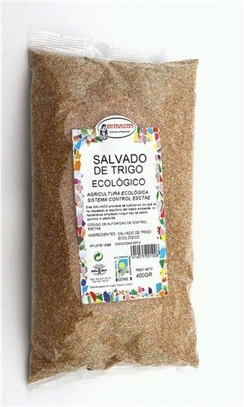 Biologische fijne tarwezemelen 400 g|Fine Wheat Bran Bio 400 g|Son de blé fin bio 400 g
