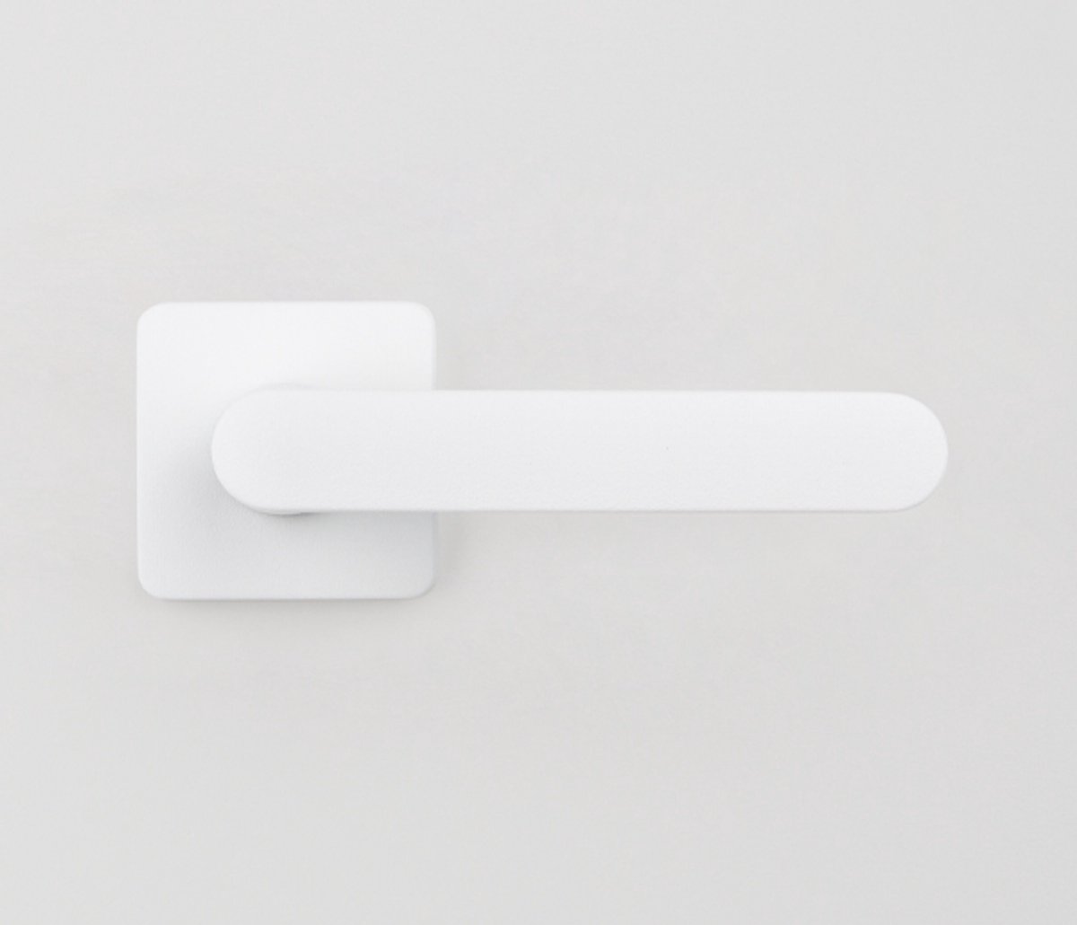 Deurkruk OneQ - Colombo Design Mood Collection - Wit - vierkant rozet - set