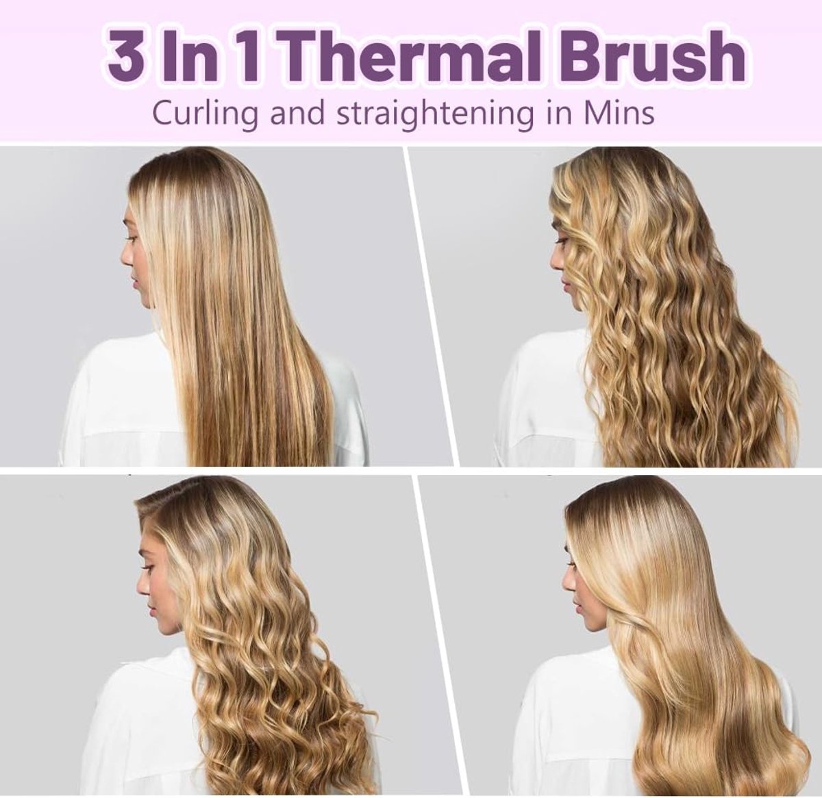 Zouma 3-in-1 Föhn met LCD-Display en Temperatuurbereik 120-210 °C - afbeelding 3