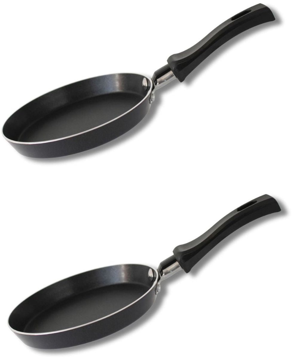 Set van 2 Mini pannen voor pannenkoeken met keramische coating 14 cm ELO Juwel de Luxe