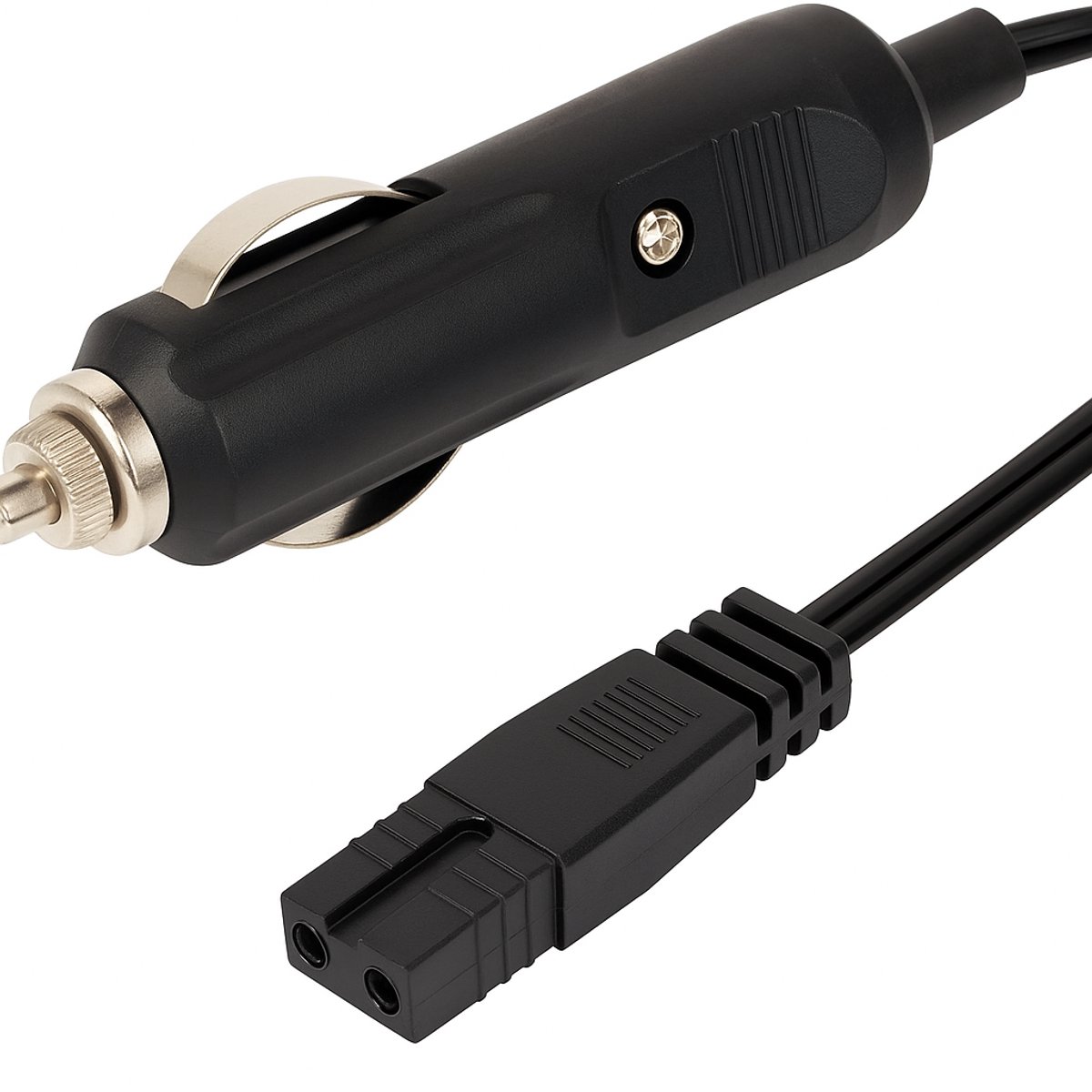 12V/24V Koelbox Voedingskabel – 2 Meter Stroomkabel voor Auto, Camper en Boot – Geschikt voor Dometic, MobiCool, TropiCool en meer