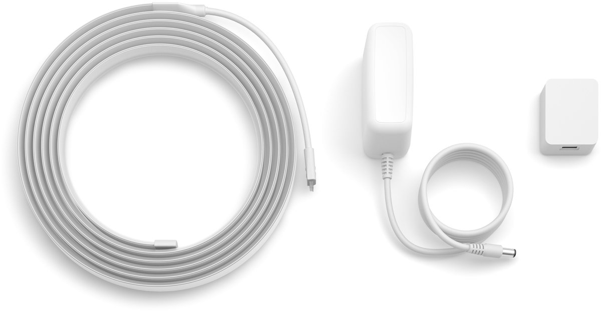 Philips Hue Flux LED strip 3 m, Chromasync™ - technologie. Gekleurd en helder, natuurlijk wit licht - 1200 lumen — afbeelding 2