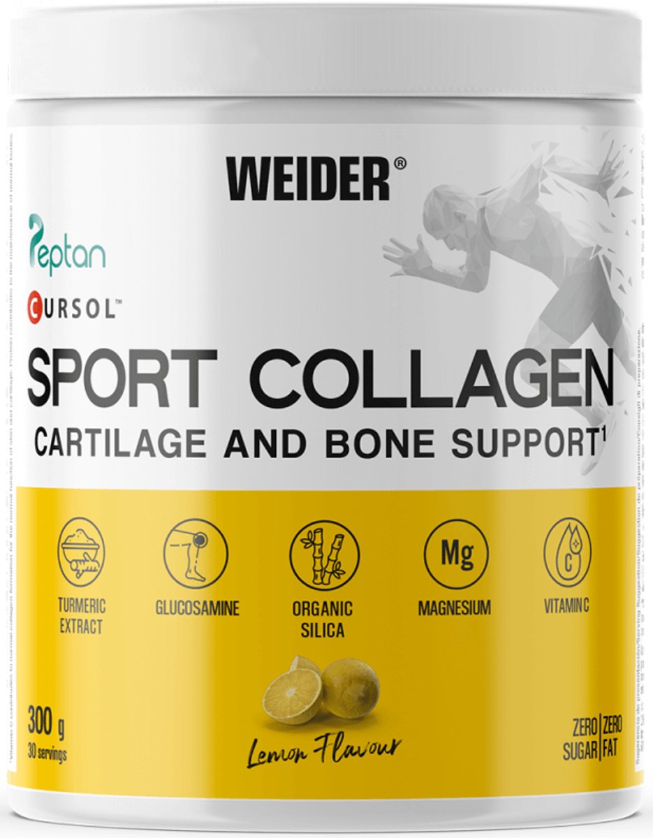 Weider Sport Collagen (300g) Lemon - Eiwitten - Collageen