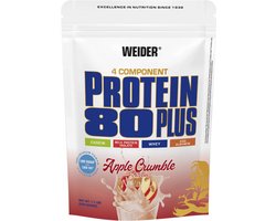 Weider Protein 80 Plus (500g) Apple Crumble - Eiwitten - Eiwit Mix