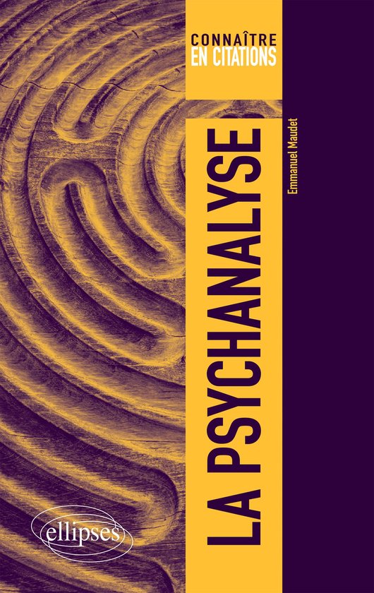 La psychanalyse - cover