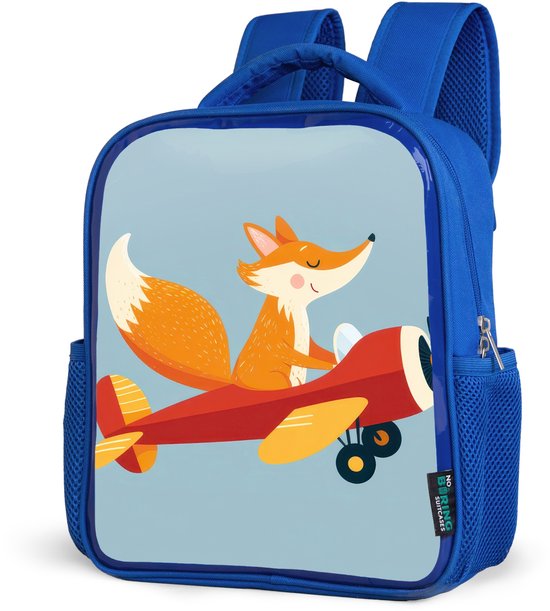 Beagles Originals Kinderrugtas Airforce Blauw Camouflage