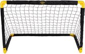 Umbro Voetbaldoel - Voetbalgoal 90 x 59 x 61 cm - Voetbal Goal Opvouwbaar - Makkelijk op te Bergen - Voetbal Training Doel voor Kinderen en Volwassenen - Kunststof - Zwart/ Geel