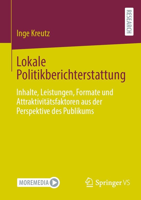 Social Science and Law (German Language) - Lokale Politikber ... - cover