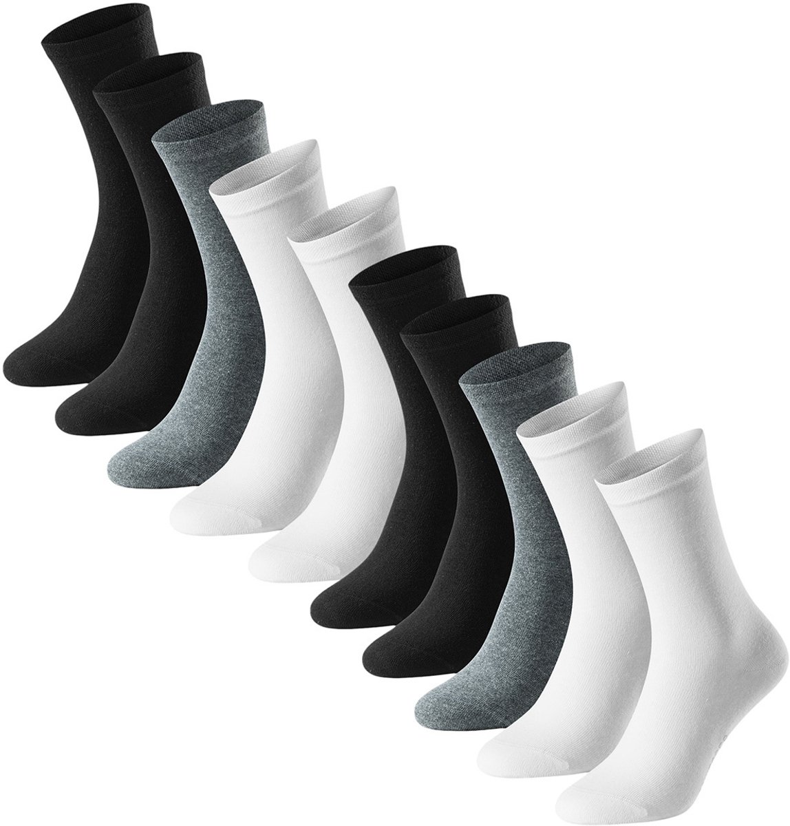 Schiesser Dames sokken 10 pack Bluebird