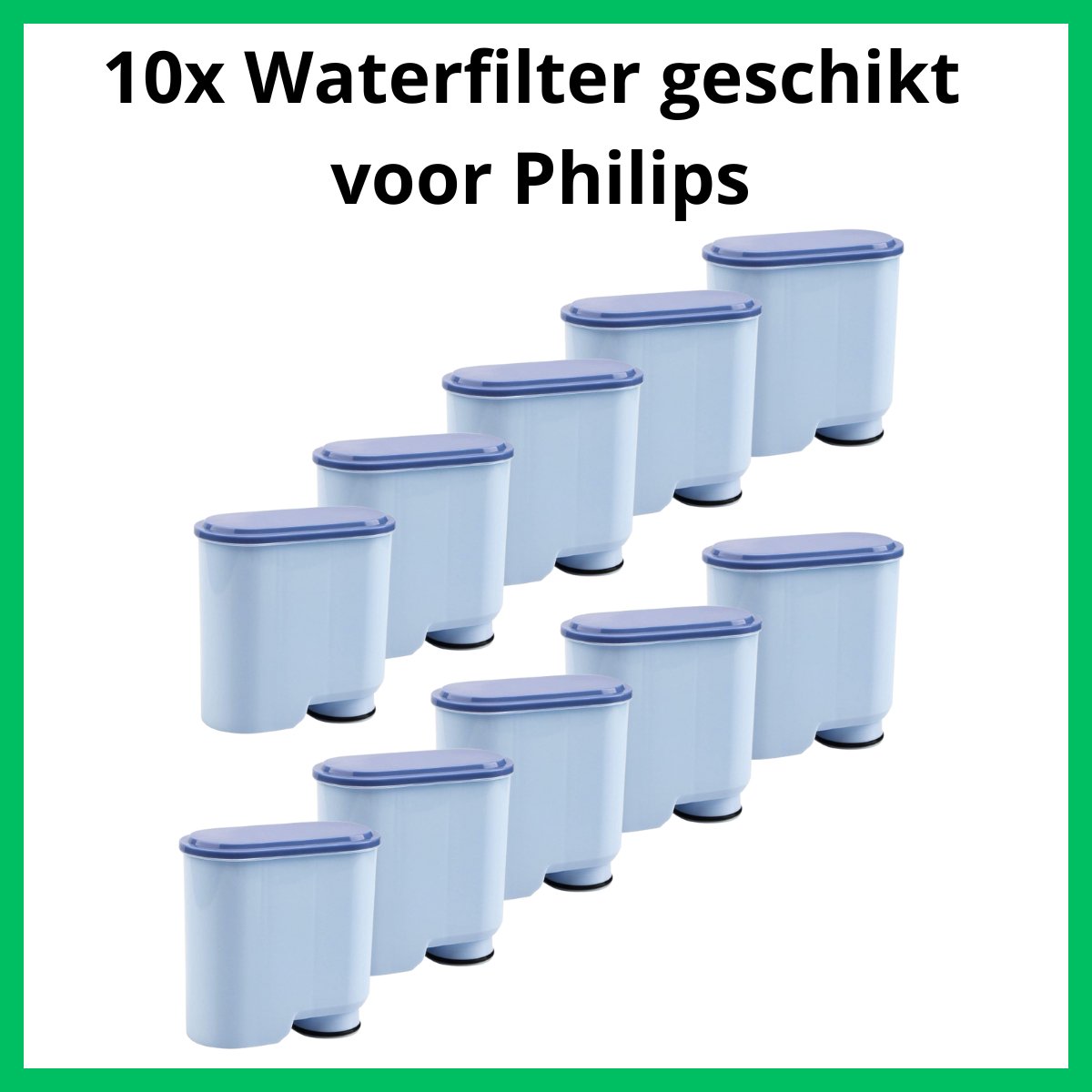 10 Waterfilters Aquaclean geschikt voor Philips Saeco CA6903 / CA690301 / CA6903/22