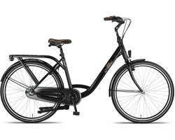 Altec Damesfiets Sweet Moederfiets 28 Inch 50 cm Dames 3V Rollerbrake Zwart
