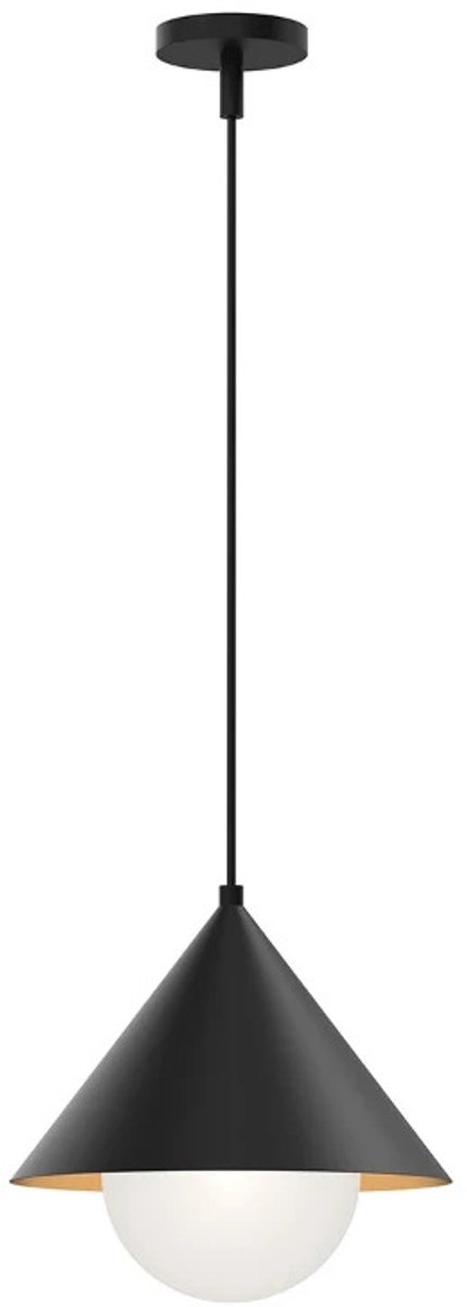 Alora Mood LED Hanglamp Remyck | 1X E27 Max 60W | Matte Black