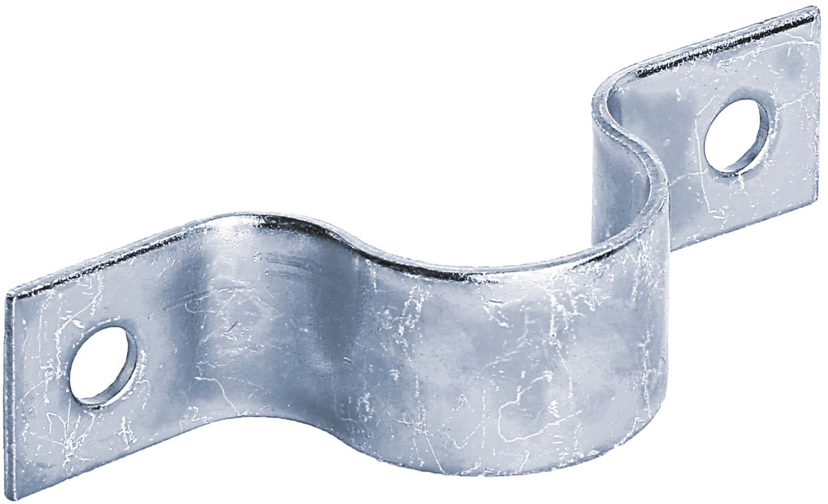 Alberts 824310 Pijpklem | om op te schroeven | blauw verzinkt | voor pijp-Ø 1 1/4 inch | Set van 20