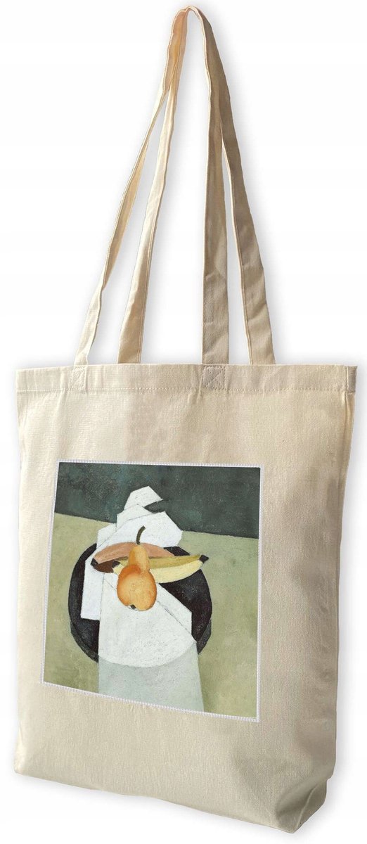 Shopper Tas met uurwerk nr. 10 Marsden Hartley-print - canvas