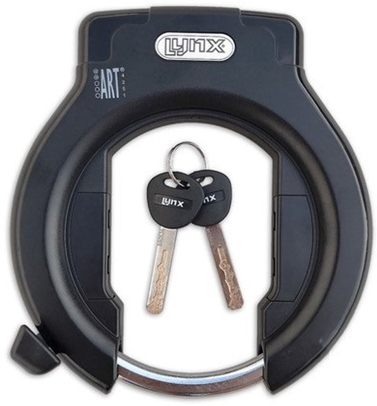 Lynx Lazo - ART2 Fietsslot - Ringslot + 120cm Insteekketting - Bevestigingsmaterialen en gereedschap inbegrepen van Lynx. — afbeelding 2