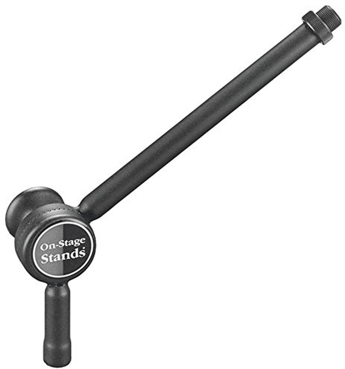 Mini Microfoon Boom Arm Zwart - Compact en Duurzaam