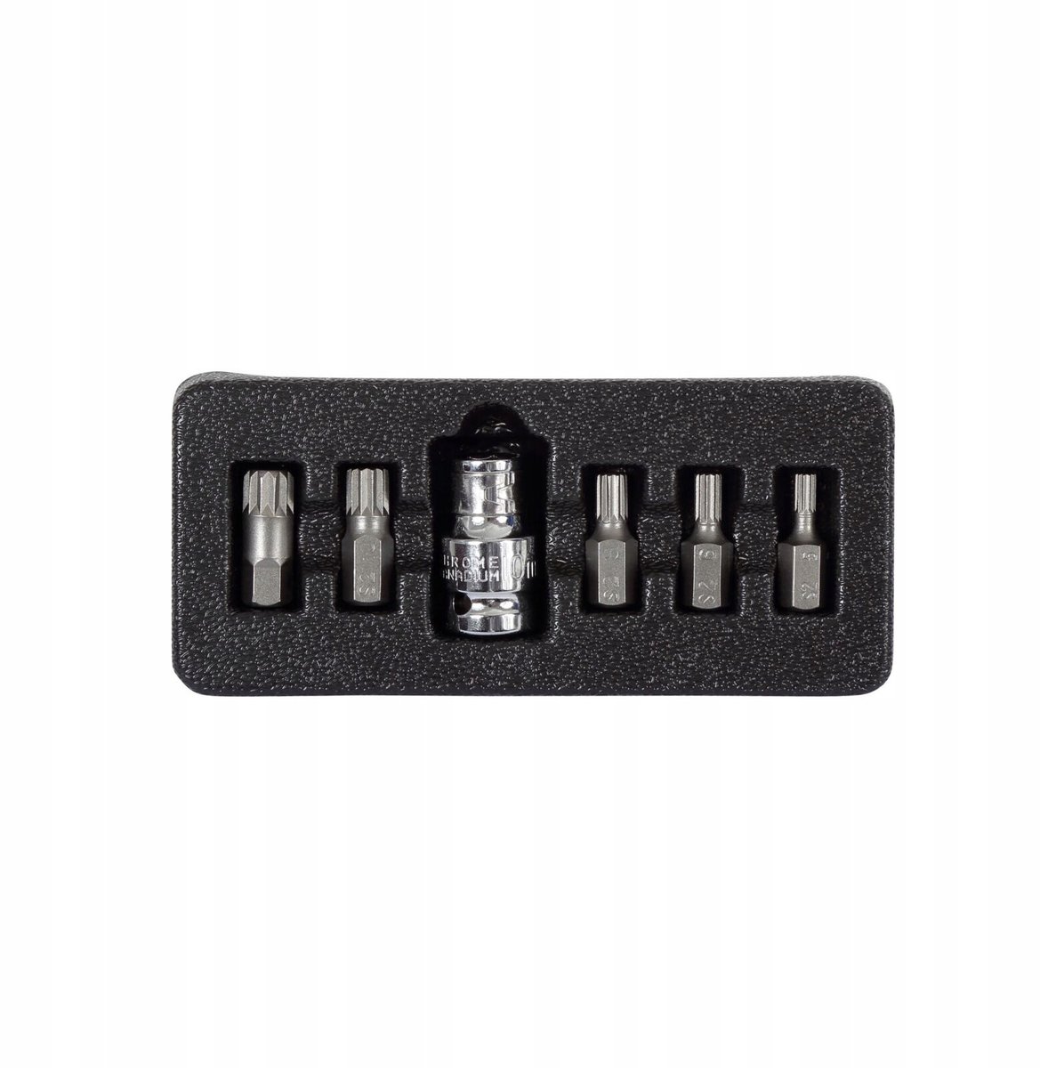 Spline-bitset M5-M12, 6-delig, S2 staal Proline