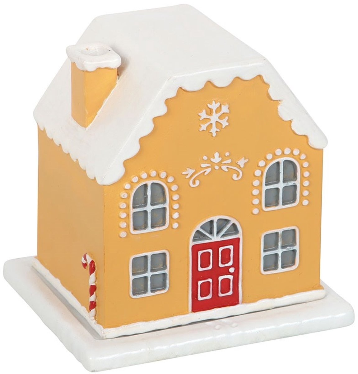 Something Different Candy Cane Gingerbread House Incense Cone Holder Wierookhouder - Multicolours