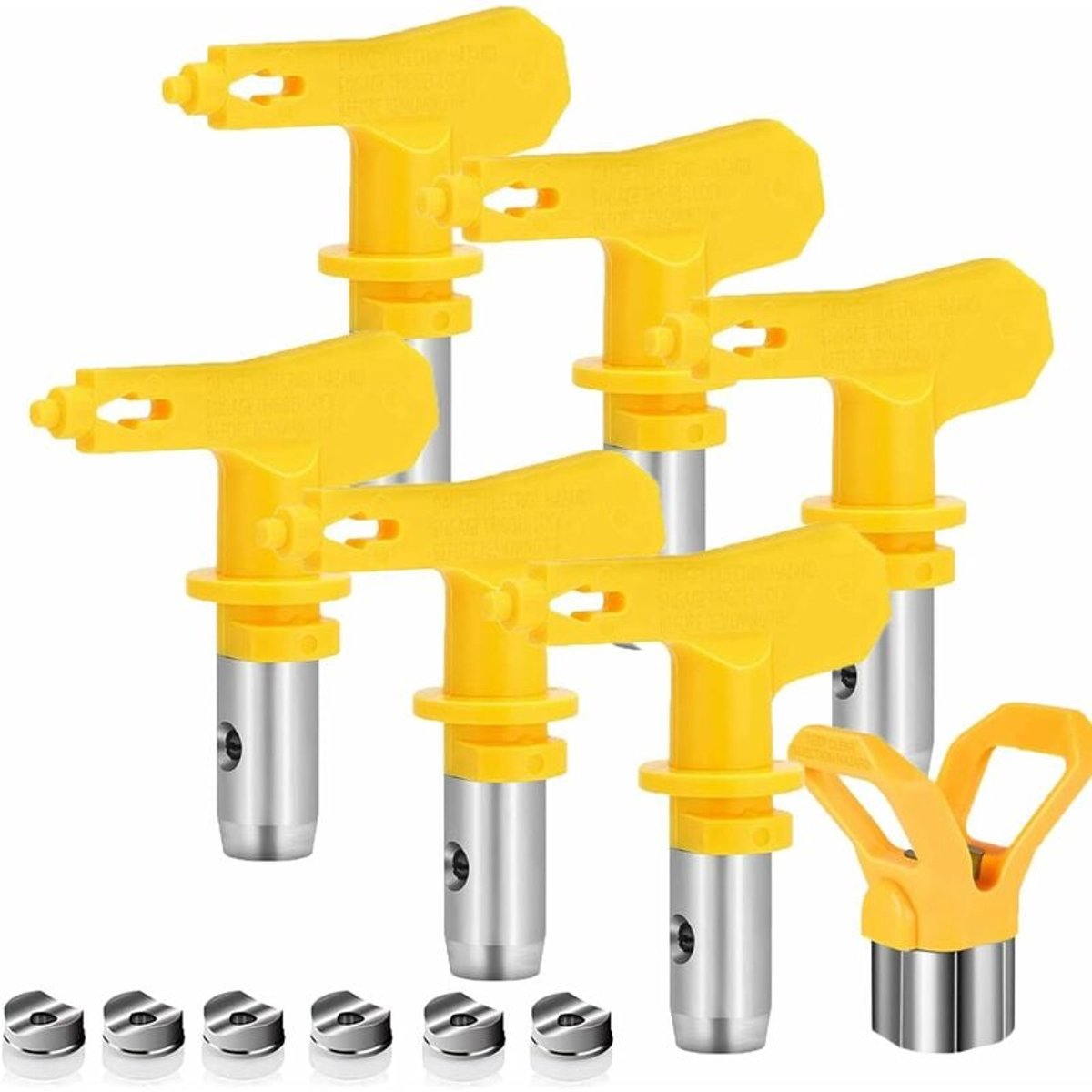 stuks Airless-spuitmonden- Airless-spuitmonden voor hogedrukverfspuiten (type 515- 517- 519- 521- 523- 525)