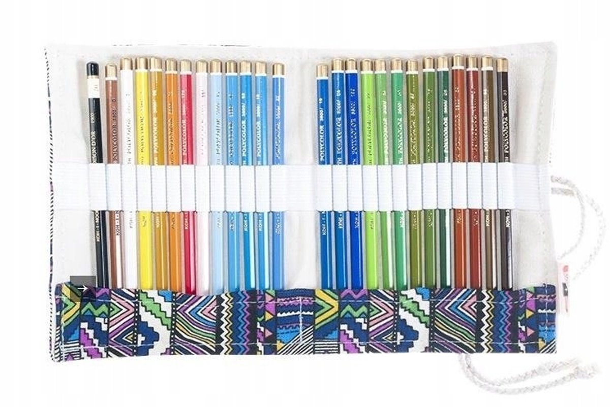 Koh-I-Noor polycolor kleurpotlodenset - 24 stuks in etui
