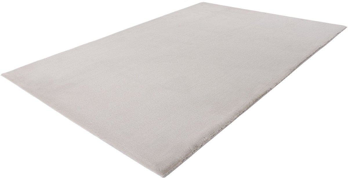 Lalee Vloerkleed - Fluffy Tapijt - Antislip Rug - Licht Taupe - Hoogpolig en Zacht - Modern Design