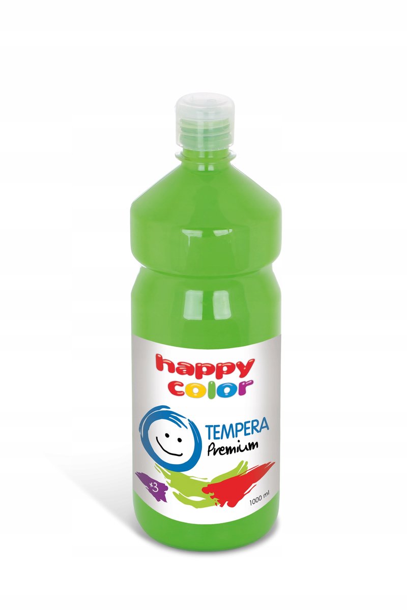 Happy Color Tempera Verf 1000ml - Levendig Groen