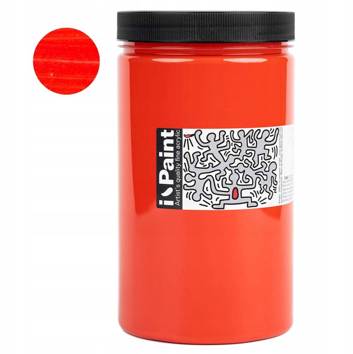 I-Paint Acrylverf 1200ml - Cadmium Rood (Hue)