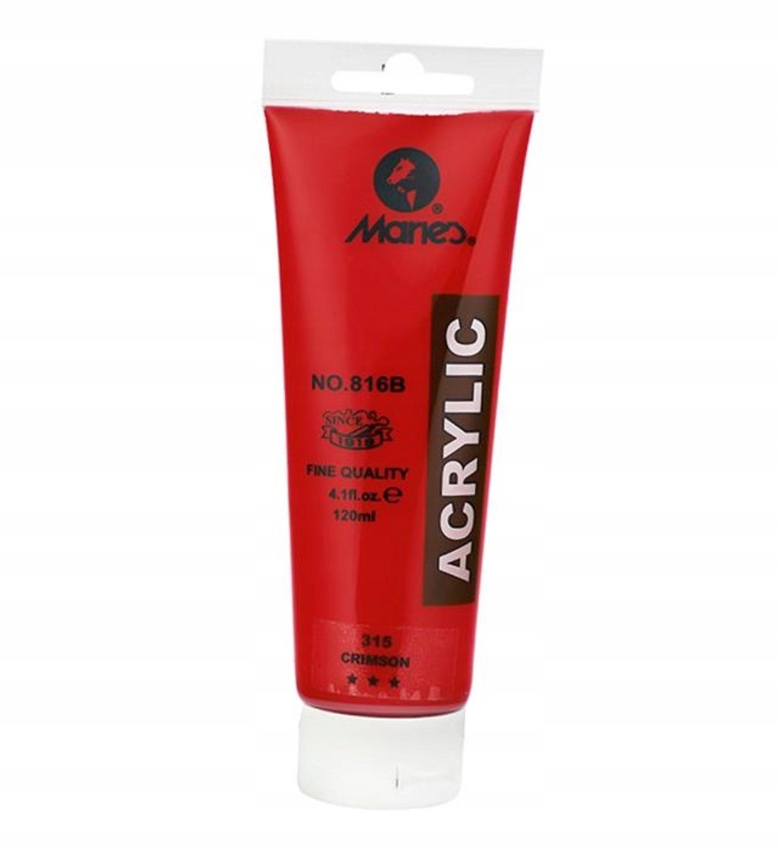 Maries Acrylverf Rood 120 ml - Levendige kleuren