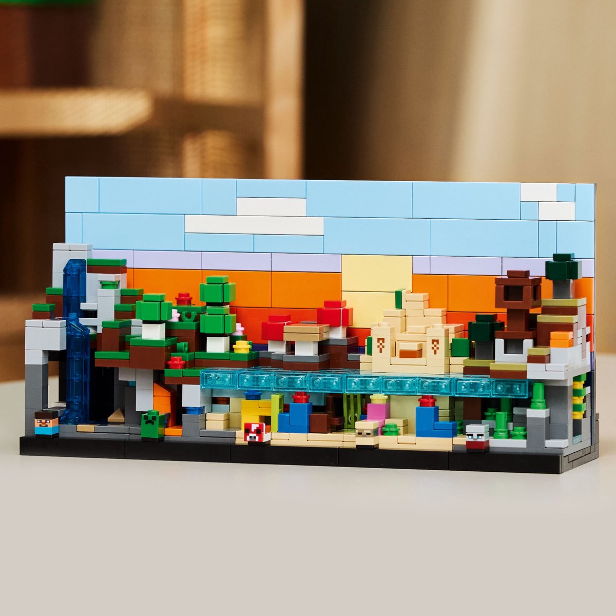 LEGO Minecraft Minibiomen Videogame Speelgoed voor Kinderen en Kinderkamer Decoratie - 21589 — cadeau in Spellen & Speelgoed - foto 4