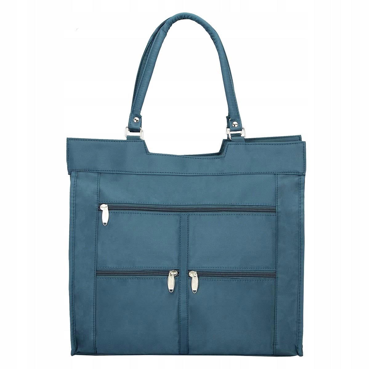 Sanchez Casual Shopper Tas van Microvezel - Grijs