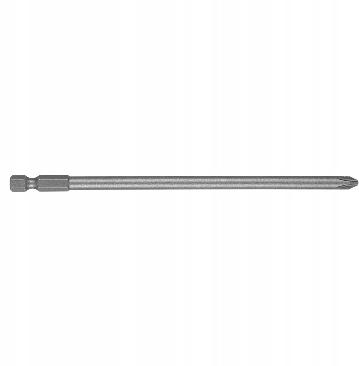 Schroefbit PH2 1/4" HEX 150mm S2 Staal