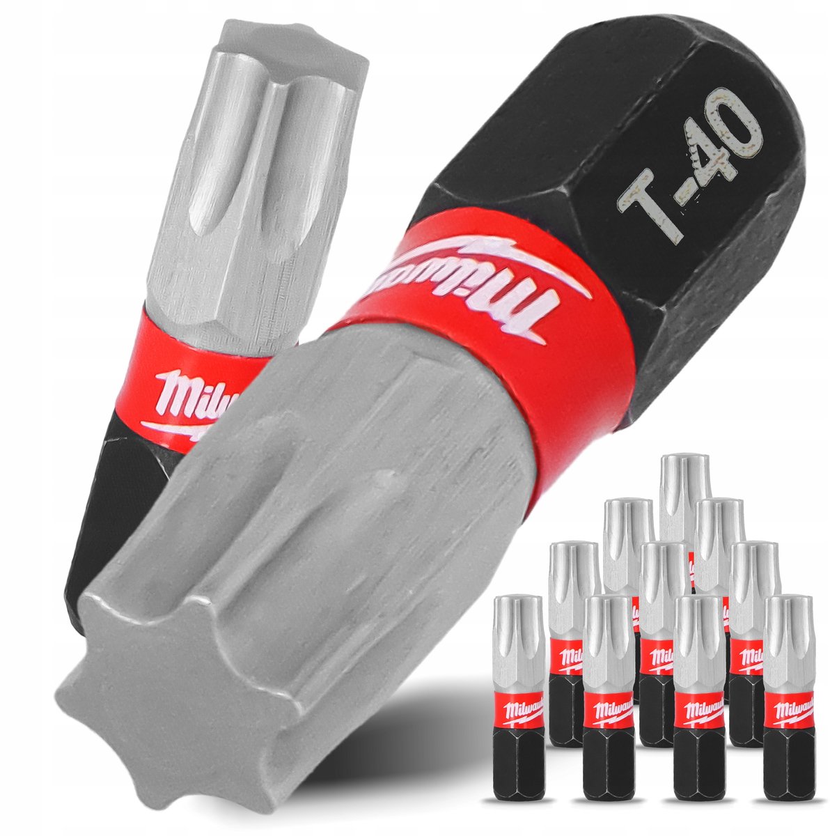 Milwaukee Slagbit TX40 25mm 10 Stuks - SHOCKWAVE™