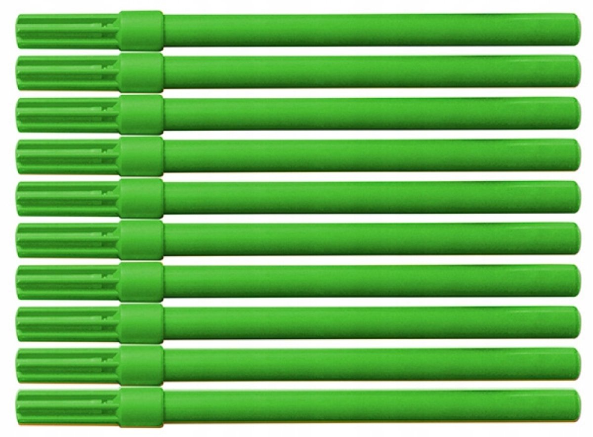 Kantoorstiften KANTOORPRODUCTEN, 10 stuks, groen
