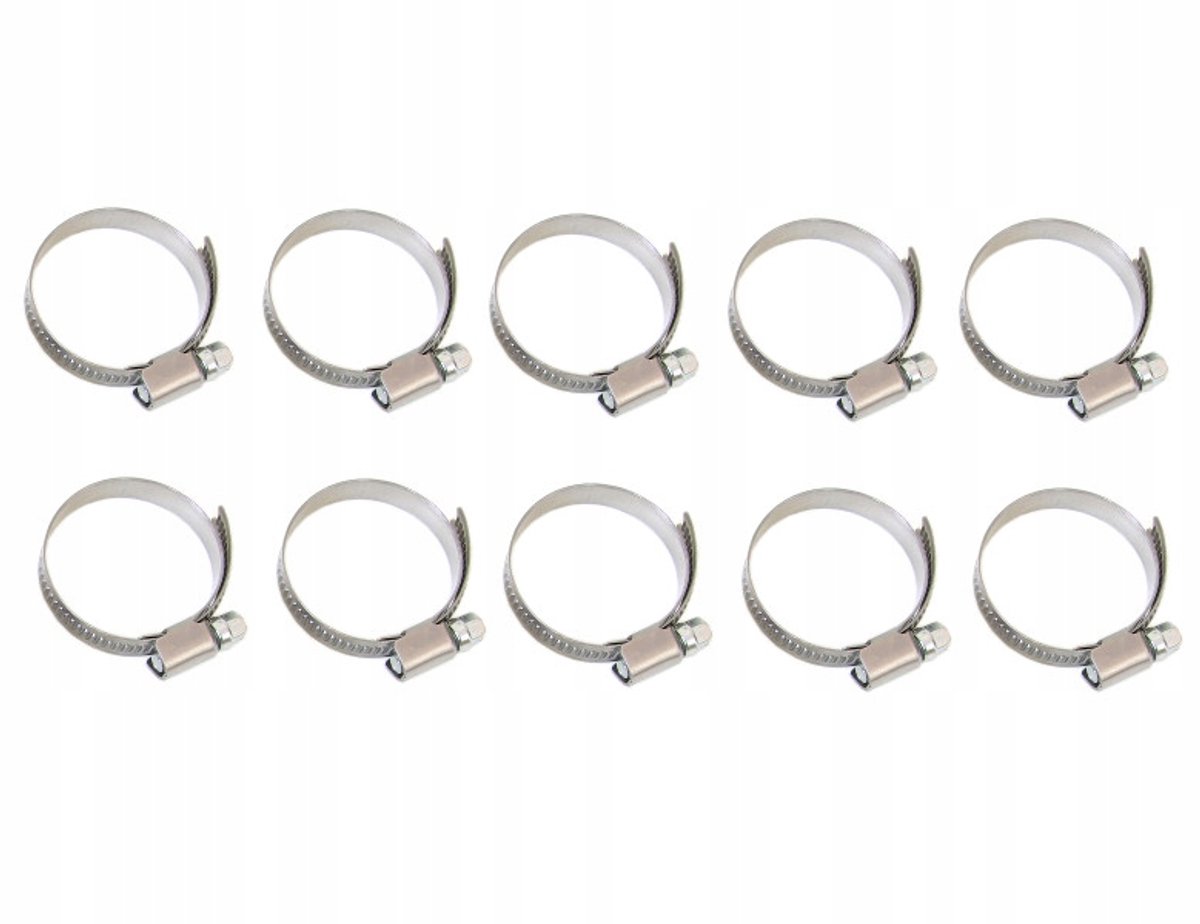 Roestvrijstalen Slangklem 25-38mm, 9mm Breedte, 10 Stuks