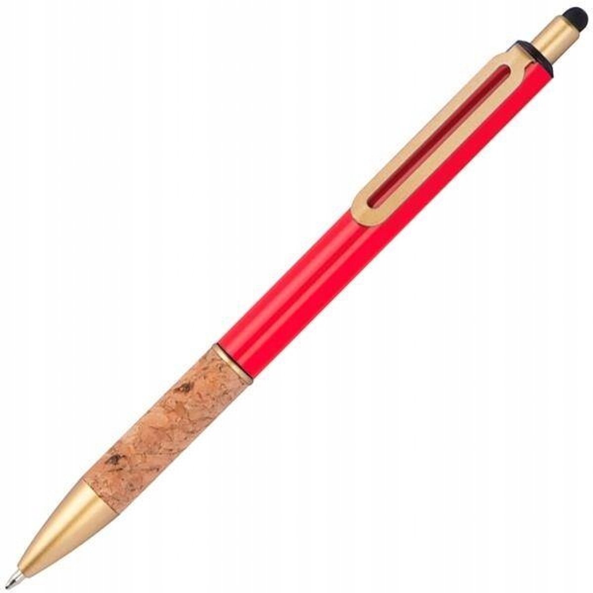 CAPRI Metalen Pen - Stijlvol Schrijven met Kurk Grip