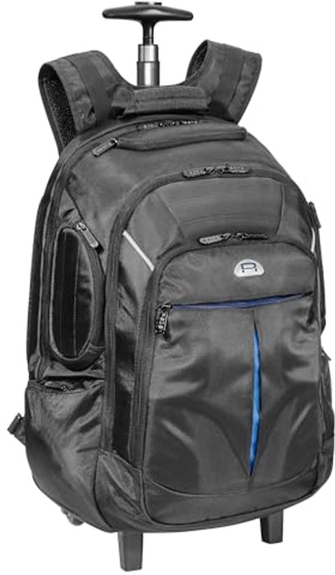PEDEA Premium-Air Trolley Trolley für Universal Nylon, Schwarz