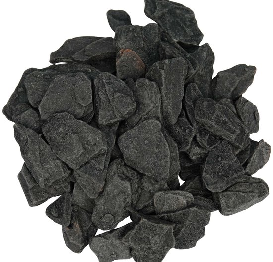 My Village | Decoratieve Leisteenstukjes Zwart | 370 ml