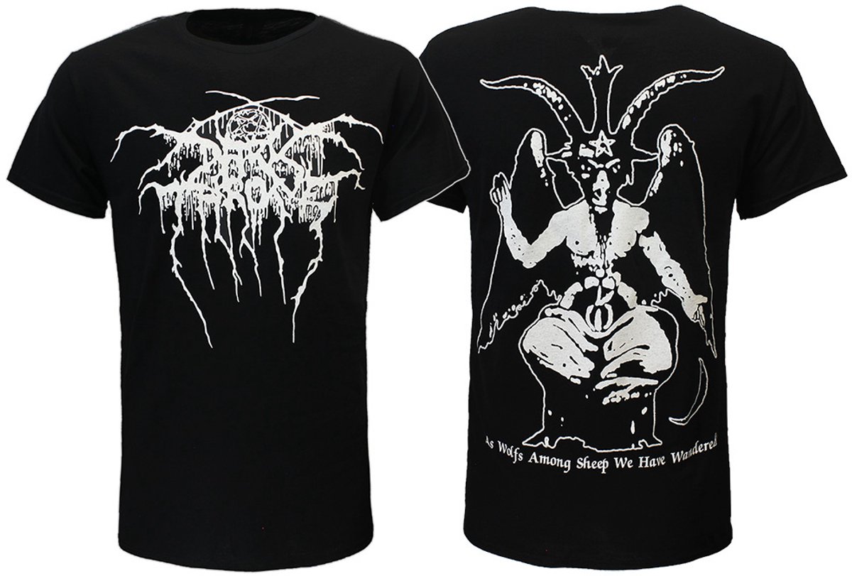 Darkthrone Baphomet As Wolfs Among Sheeps T-Shirt - Officiële Merchandise - S
