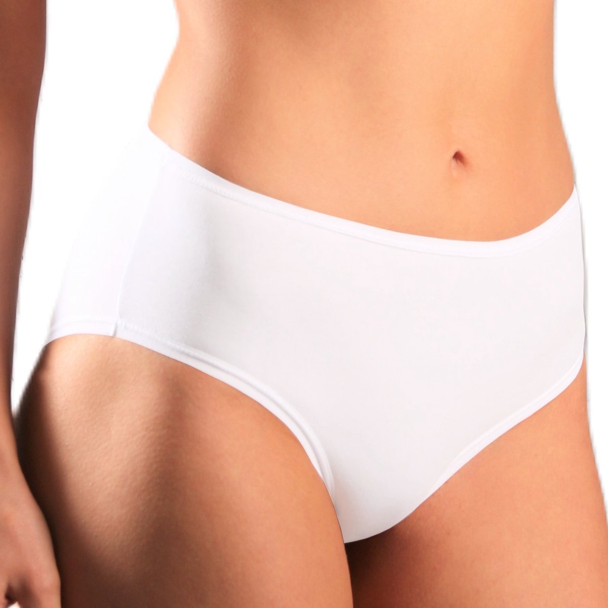FUNNY DAY Dames Slip NIKOLA - 2-Pack - Wit - Maat L - Katoen