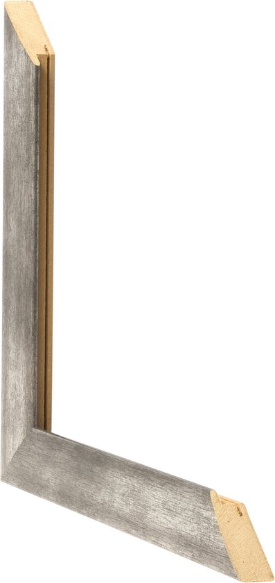 Fotolijst 60x85 cm - MDF - Metaal Vintage - Praag