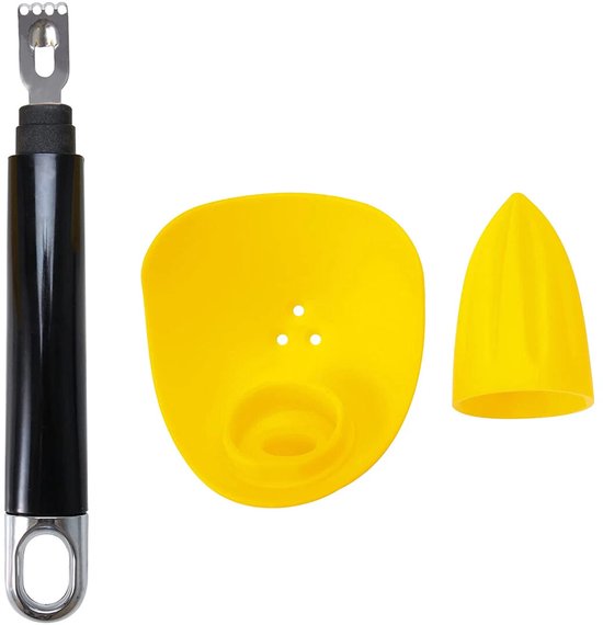 4 in 1 handmatige citruspers, fruitpers, citroenpers, sinaasappelpers, schilpers — afbeelding 2