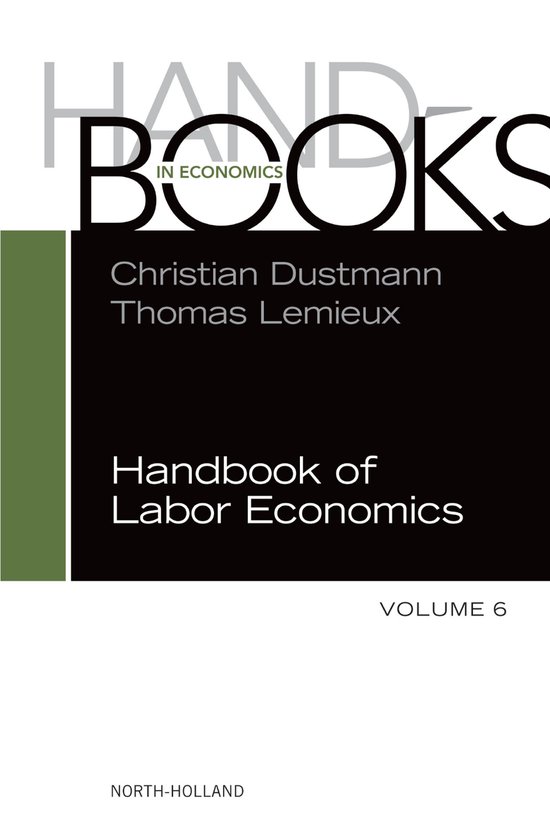 Handbooks in Economics 6 - Handbook of Labor Economics (ebook ...