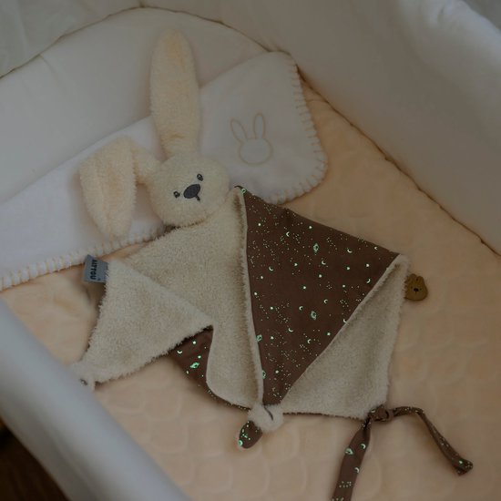 Nattou LAPIDOU Maxi Doudou Doudou - Lapin - 65 cm - Vert Cuivré